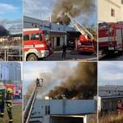 Velký požár na Rokycanské - škoda je v desítkách milionů