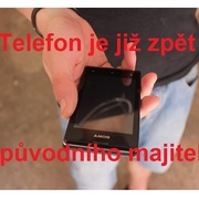 Ukradený telefon je zpět u majitele! Je jím desetiletý chlapec.
