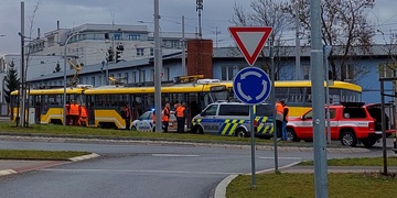 Střet tramvají na Borech - aktualizujeme