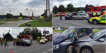 Vážná nehoda uzavřela výjezd z Plzně na Třemošnou