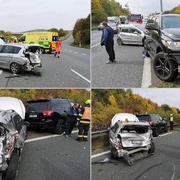 Nehoda na D5 u Plzně, pozor, na místě probíhá zásah složek IZS