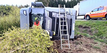 Vážná nehoda kamionu