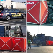 Cyklistka střet s kamionem nepřežila - aktualizováno