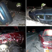 Opilý řidič smetl protijedoucí auto