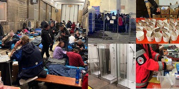 Pojďte se podívat, jak mrazivé noci přežívají plzeňští bezdomovci