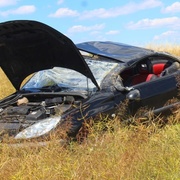 Vážná nehoda ženy u Města Touškov