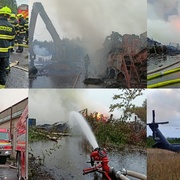 "Vítězíme! Končíme s požární obranou a jdeme do útoku!" hlásí hasiči
