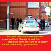 Pachatel hlášeného útoku na Plazu dopaden!