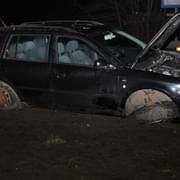 Dopravní nehoda na Tyršově ulici u Štruncových sadů