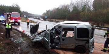 Řidič na dálnici usnul za jízdy