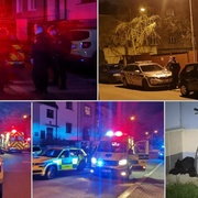 Ženu zřejmě vyhodil z okna a pak se jí před domem pokusil ubít
