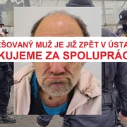 Pan Martin Č. byl nalezen a je v pořádku