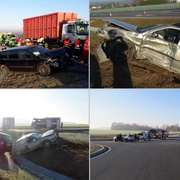 Řidička krátce po transportu vrtulníkem zemřela