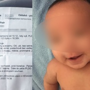 Teprve tříměsíční Petřík zemřel krátce poté, co ho z nemocnice poslali domů