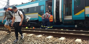 Mezinárodní expres najel do stromu