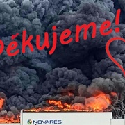 Poděkování hasičů