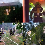 V hořícím domě byl nalezen mrtvý muž