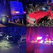 Vážná dopravní nehoda uzavřela silnici mezi Plzní a Chrástem