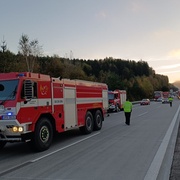 Ráno musela být uzavřena dálnice D5