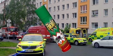 Hmyz evidentně bojoval až do posledního dechu