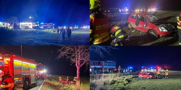 Během nehody vylétl řidič z okénka vozu a vozidlo ho poté zavalilo