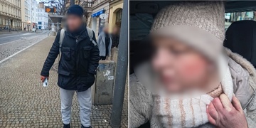 Napadení ženy v centru Plzně