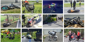 Devětačtyřicet nehod motorkářů a tři z nich se již domů nikdy nevrátí