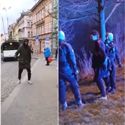 Nožem na revizory, nožem na zákazníky Olympie a teď i loupež - do vazby však nemusí