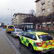 Sražené a vážně zraněné dítě na Slovanech