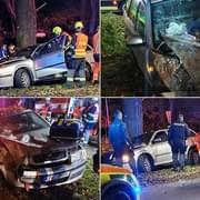 Další vážná nehoda v Plzni v noci na dnešek