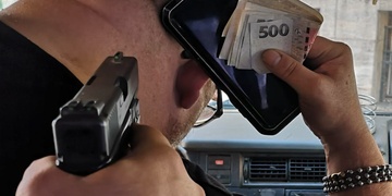 Peníze a mobil vydali až s pistolí u hlavy