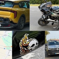 Motorkář způsobil nehodu, svůj motocykl nechal na místě a s kamarádem ujel