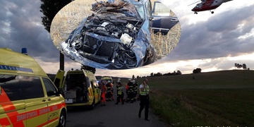 Při havárii byly zraněny čtyři děti