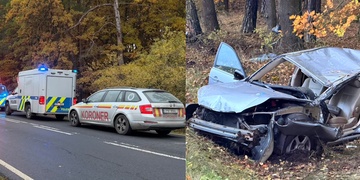 Další tragická nehoda, druhá za pouhých dvanáct hodin, opět zemřel řidič