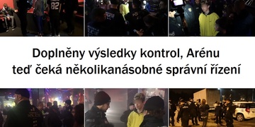 Arénu čeká několikanásobné správní řízení