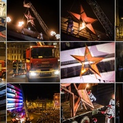 "Pád" hořící hvězdy uzavřel Americkou