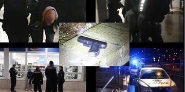 Ozbrojený muž vyhrožoval prodavačkám, pak napadl policistu