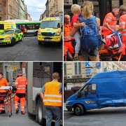 Nehoda trolejbusu a vozu pošty - několik zraněných lidí