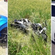 Dva motorkáři skončili v nemocnicích