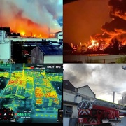 Obří požár v Německu, na pomoc vyjížděli i hasiči z Česka