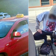 "Já nevím jak jsem se do toho taxíku dostal, prostě jsem se v něm vzbudil, on je kradený?"