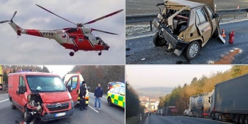 Vážná nehoda uzavřela hlavní tah z Plzně do Domažlic