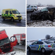 Během nehody bylo vážně zraněno i dítě
