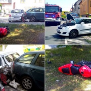 Řidič motocyklu zemřel na místě - aktualizováno