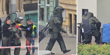Policie uzavřela Americkou třídu v Plzni - aktualizováno
