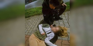 Pohotový svědek zachránil podchlazenou dívku