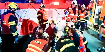 Nejprve se vrhl pod rozjetý kamion a když střet přežil, tak skočil z mostu